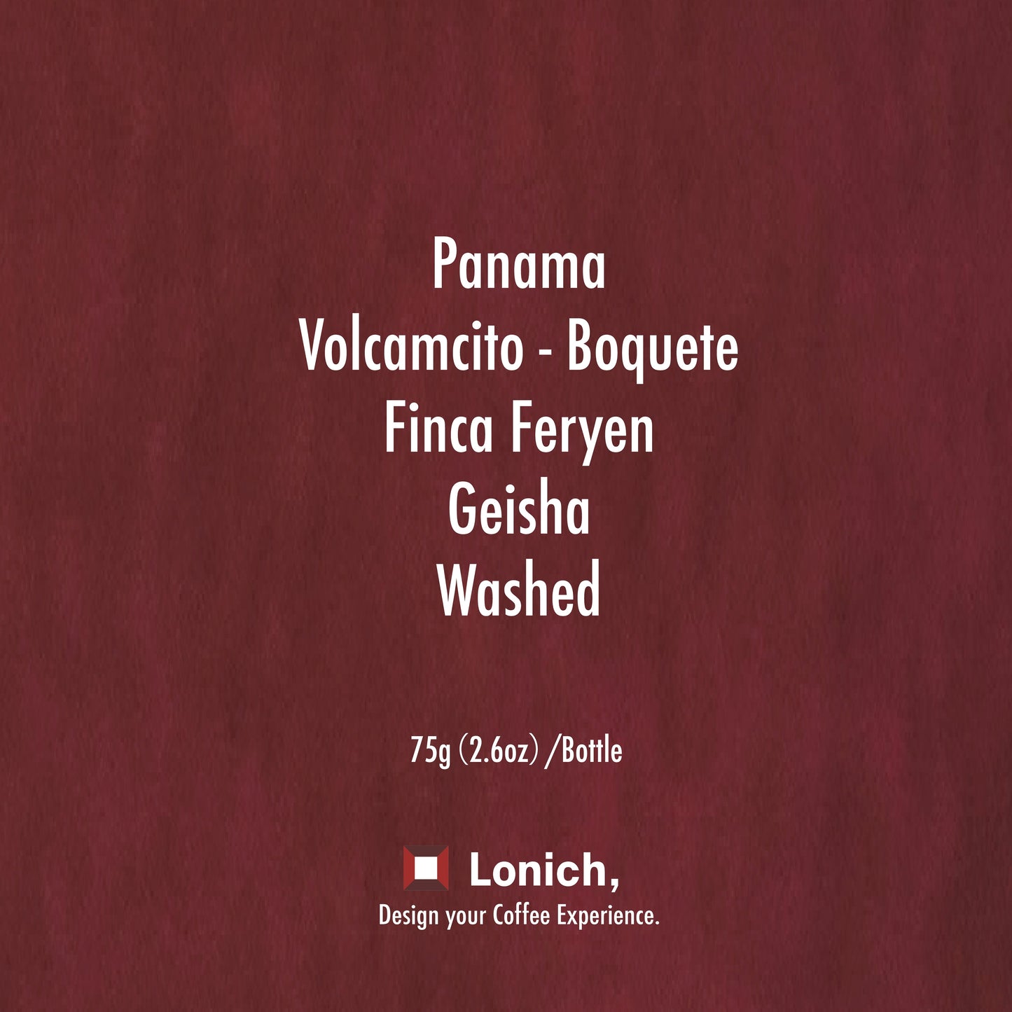 Panama - Feryen /Geisha/Washed/Light(75g)