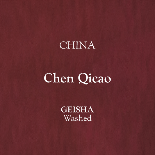 【75g】 China - Lincang, Chen Qicao, Geisha, Washed.