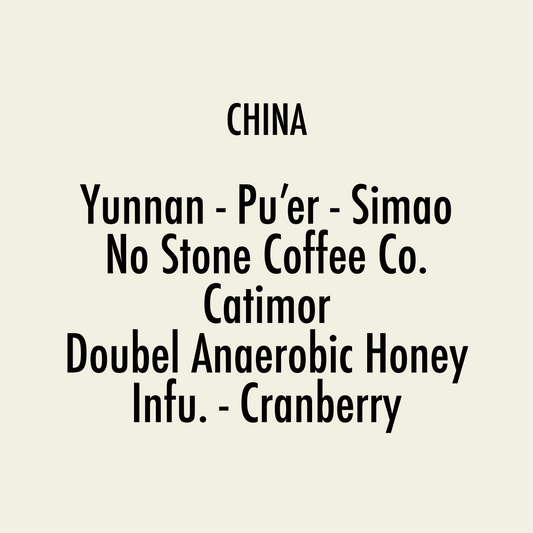 China Yunnan Simao/Anaerobic Honey Process-Infused Cranberry/Light