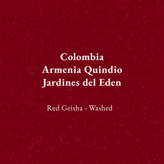 Colombia Armenia Quindio Jardines del Eden Red Geisha Washed(75g)