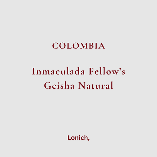 Colombia, Inmaculada Fellow's Farms. GEISHA Natural [75g]